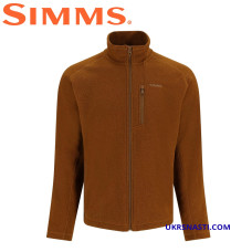 Куртка Simms Rivershed Full Zip Cobia Heather размер S